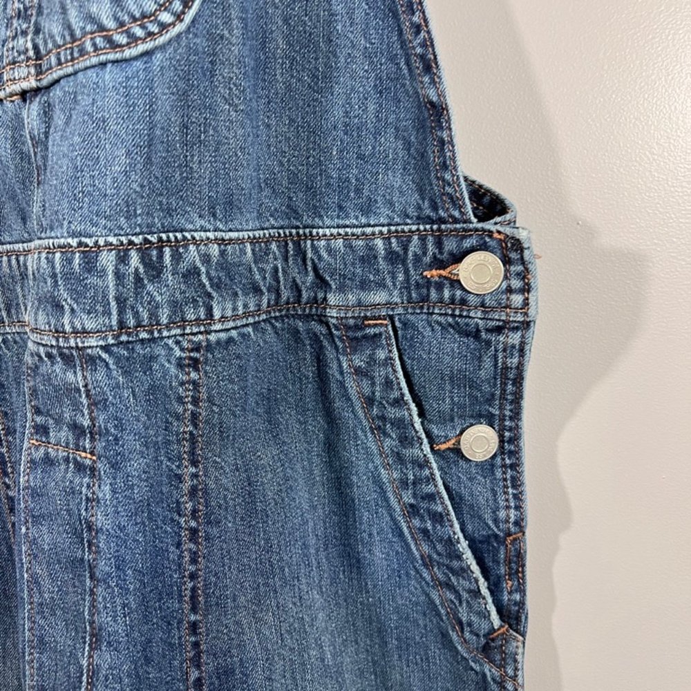 Gap 100% Cotton Medium Wash Overalls - Picture 3 of 6